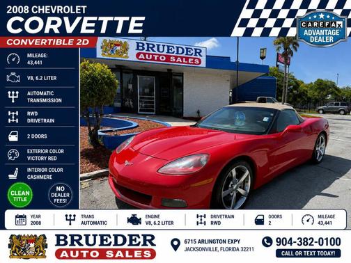 2008 Chevrolet Corvette Base