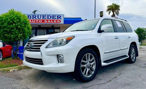 Starfire Pearl 2014 Lexus LX 570 Base