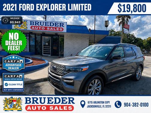 Carbonized Gray Metallic 2021 Ford Explorer Limited