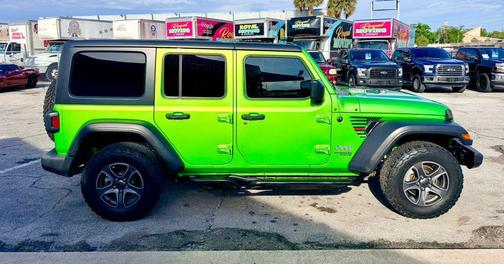 Mojito! Clearcoat 2018 Jeep Wrangler Unlimited Sport