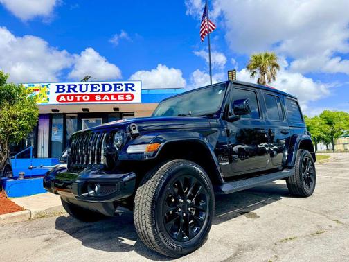 Black Clearcoat 2021 Jeep Wrangler Unlimited Sport Altitude