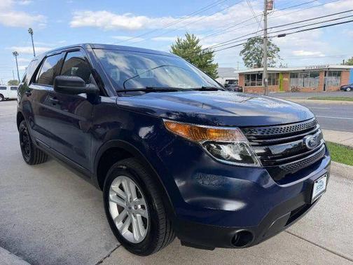 Royal Blue 2015 Ford Utility Police Interceptor Base