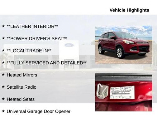 2013 Ford Escape SEL