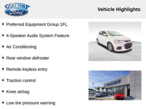2020 Chevrolet Sonic FWD Hatchback 1FL 5-Door
