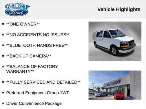 2022 GMC Savana 2500 Work Van