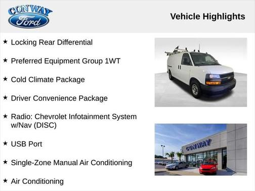 2020 Chevrolet Express 2500 RWD 2500 Regular Wheelbase WT
