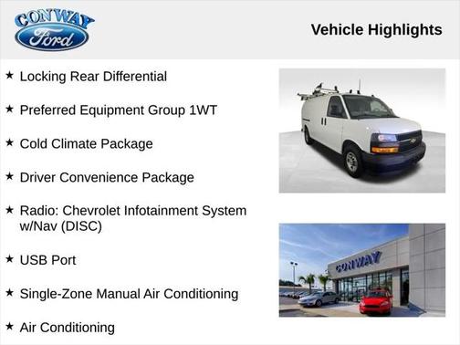2020 Chevrolet Express 2500 RWD 2500 Regular Wheelbase WT