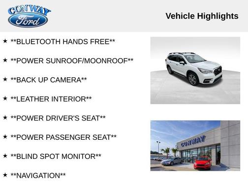 2020 Subaru Ascent Touring 7-Passenger