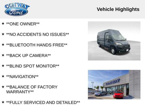 2024 RAM ProMaster 3500 High Roof