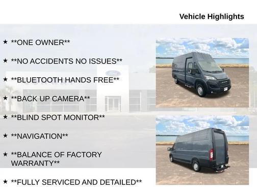 2024 RAM ProMaster 3500 High Roof