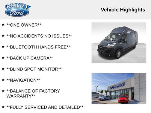 2024 RAM ProMaster 3500 High Roof