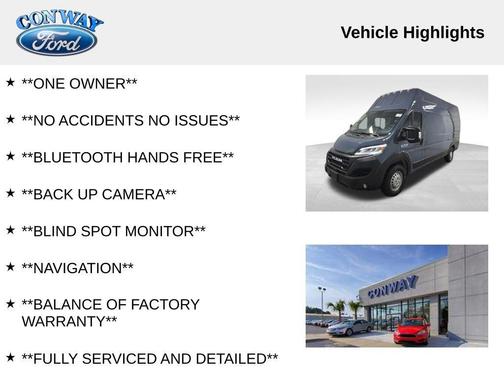 2024 RAM ProMaster 3500 High Roof