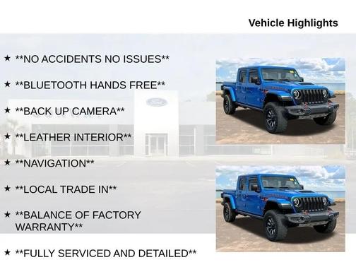 2022 Jeep Gladiator Mojave 4x4