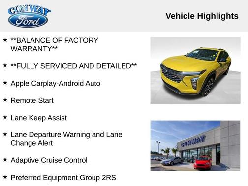 2025 Chevrolet Trax FWD 2RS