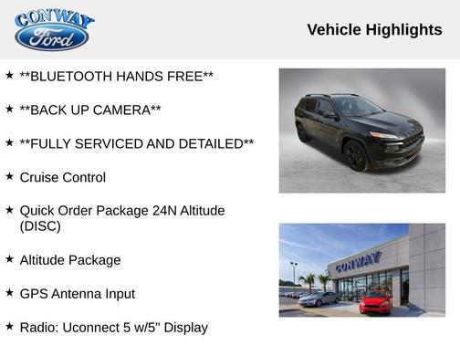 2017 Jeep Cherokee Sport