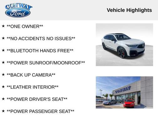 2026 Acura MDX Type S Advance Package