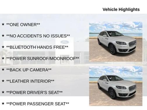 2019 Lincoln Nautilus Reserve