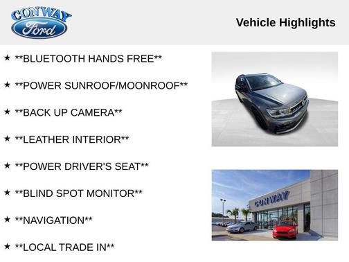 2019 Volkswagen Tiguan 2.0T SEL