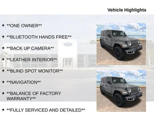 2022 Jeep Wrangler Unlimited 4xe Sahara