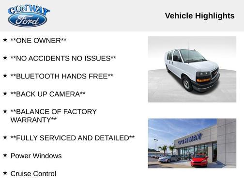 2023 GMC Savana 2500 Work Van