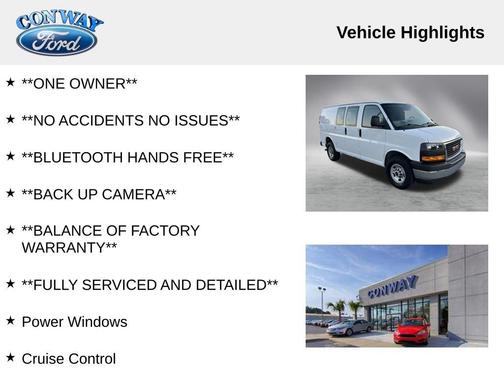 2023 GMC Savana 2500 Work Van