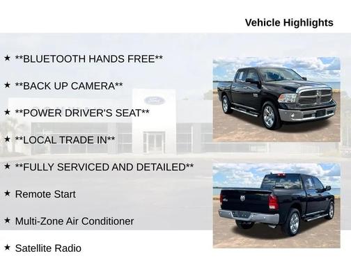 2017 RAM 1500 Big Horn