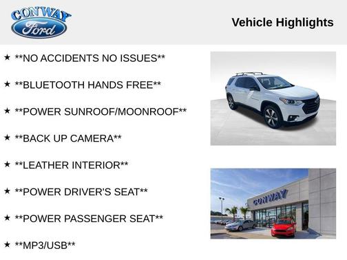 2019 Chevrolet Traverse LT Leather