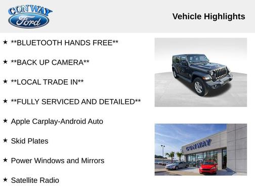 2019 Jeep Wrangler Unlimited Sport