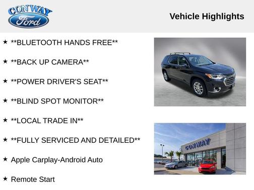 2020 Chevrolet Traverse LT Cloth