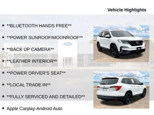 2022 Honda Pilot 2WD Special Edition