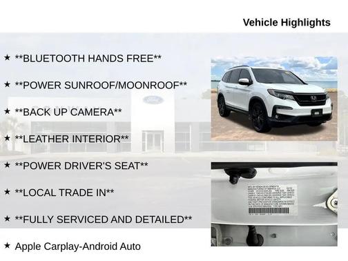 2022 Honda Pilot 2WD Special Edition