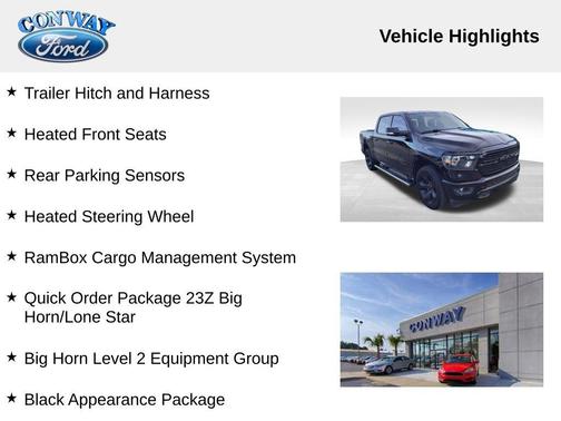 2019 RAM 1500 Big Horn