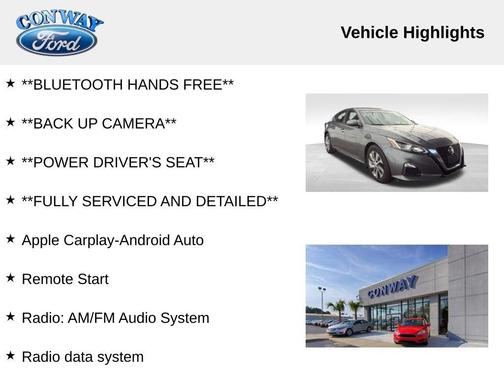 2019 Nissan Altima 2.5 S