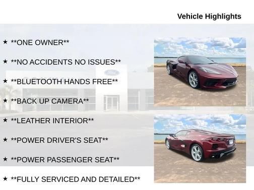 2020 Chevrolet Corvette Stingray w/1LT