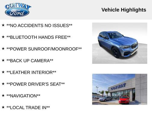 2020 BMW X3 sDrive30i