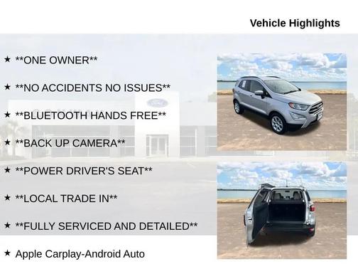 2020 Ford EcoSport SE