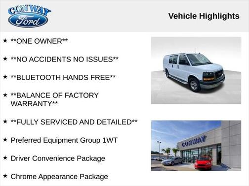 2023 GMC Savana 2500 Work Van
