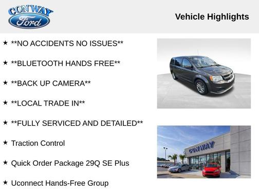 2016 Dodge Grand Caravan AVP/SE