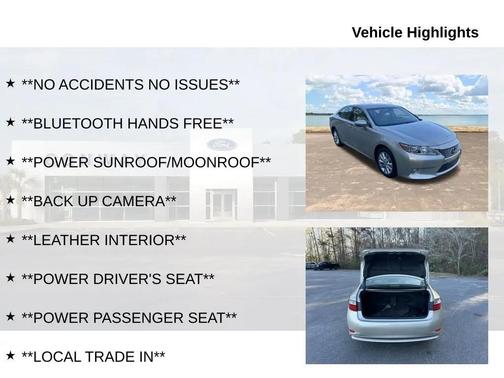 2014 Lexus ES 300h Base