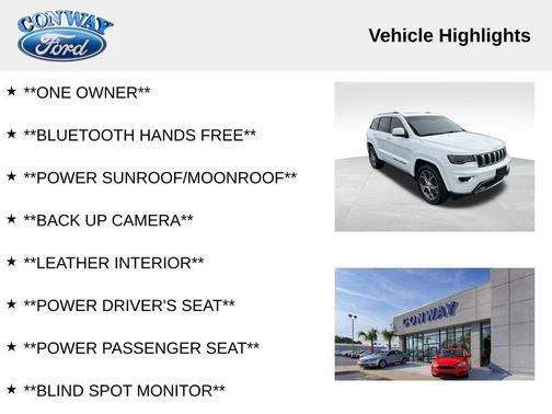 2018 Jeep Grand Cherokee Sterling Edition