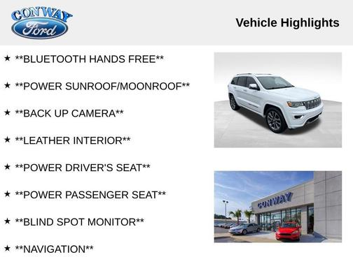 2017 Jeep Grand Cherokee Overland