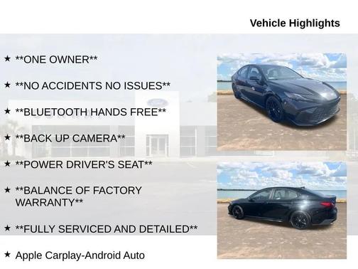 2025 Toyota Camry XLE