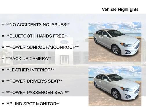 2020 Ford Fusion Plug-In Hybrid Titanium