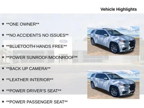 2018 Chevrolet Traverse High Country