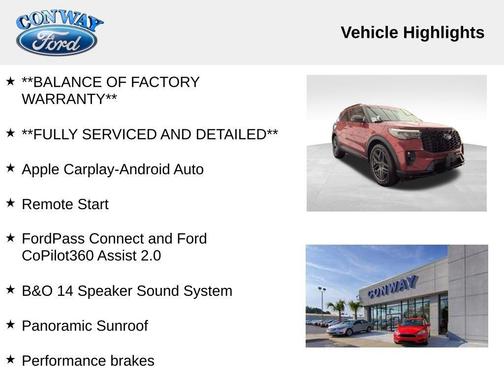 2025 Ford Explorer ST