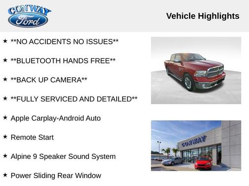 2018 RAM 1500 Lone Star