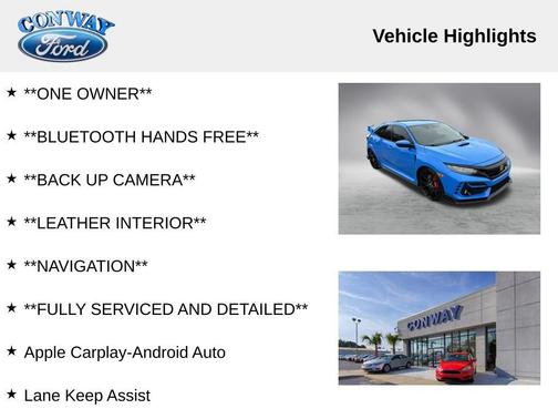 2021 Honda Civic Type R Touring