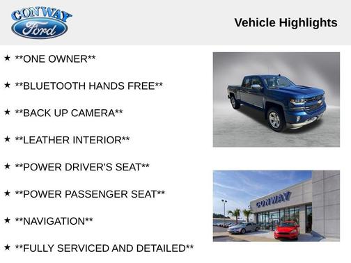 2018 Chevrolet Silverado 1500 LTZ