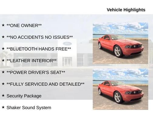 2011 Ford Mustang GT Premium