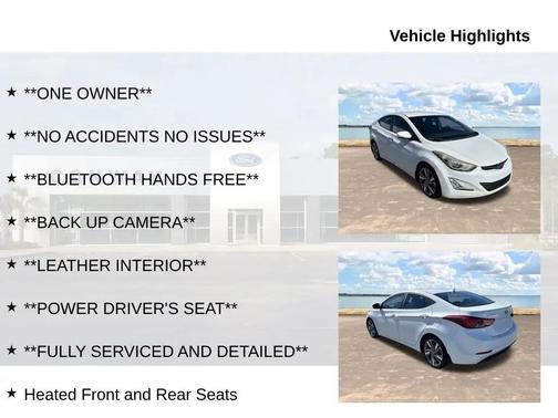 2016 Hyundai ELANTRA Limited